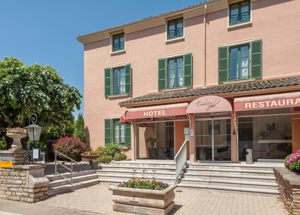 Hotel Restaurant Emile Job Montmerle-sur-Saone エクステリア 写真